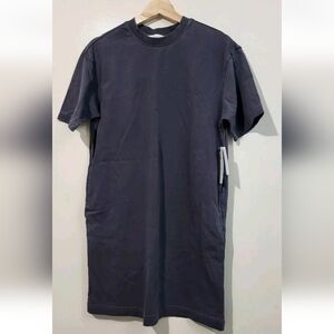 Treasure and Bond Stonehenge T-Shirt Dress Grey Size XXS NWT